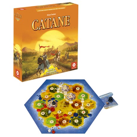 CATAN ext VILLE EST CHEVALIER - jeu de stratégie - simple - TOFOPOLIS