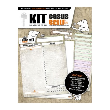 KIT DU MENEUR DE JEU CASUS BELLI