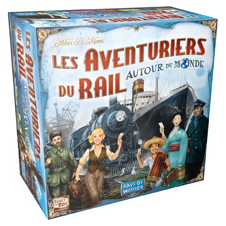 LES AVENTURIERS DU RAIL AUTOUR DU MONDE