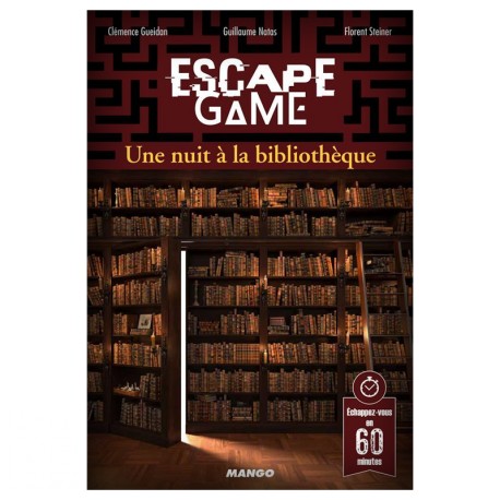 ESCAPE GAME : UNE NUIT A LA BIBLIOTHEQUE