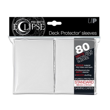 ULTRA PRO sleeves ECLIPSE (blanche) 66X91