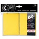 ULTRA PRO sleeves ECLIPSE (jaune) 66X91