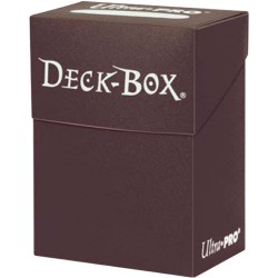 ULTRA PRO DECK BOX 75 - marron