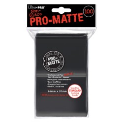 ULTRA PRO Matte sleeve Standard (Noir) 66x91