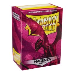 DRAGON SHIELD MATTE Magenta - 100 Sleeves