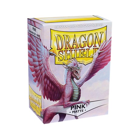 DRAGON SHIELD MATTE pink - 100 Sleeves