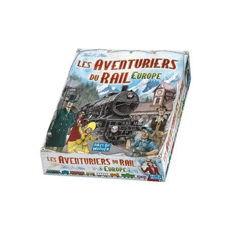 LES AVENTURIERS DU RAIL Europe - Jeu de société