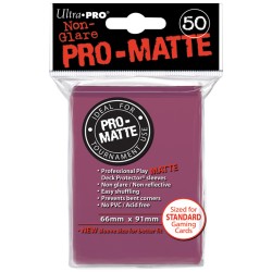ULTRA PRO 50 sleeves Matte Standard (black berry) 66X91