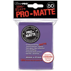 ULTRA PRO 50 sleeves Matte Standard (violet) 66X91