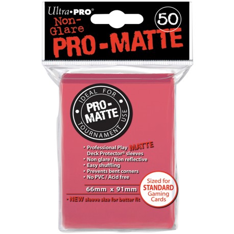 ULTRA PRO 50 sleeves Matte Standard (Fuchsia) 66X91