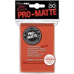 ULTRA PRO 50 sleeves Matte Standard (pêche) 66X91