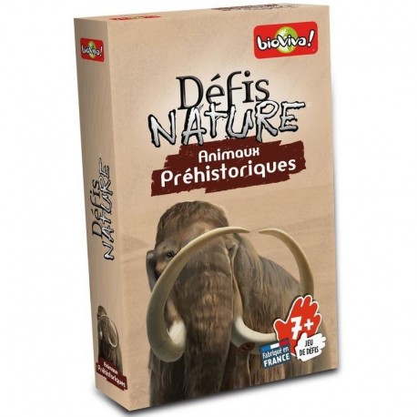 DEFIS NATURE - ANIMAUX PREHISTORIQUES