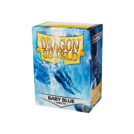 Dragon Shield MATTE - Blue Baby - 100 Sleeves