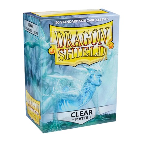 Dragon Shield MATTE - Clear - 100 Sleeves