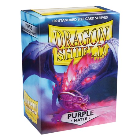 Dragon Shield MATTE - Purple - 100 Sleeves