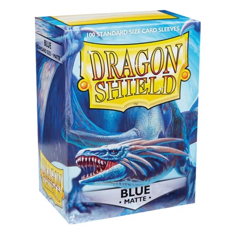 Dragon Shield MATTE - Blue - 100 Sleeves