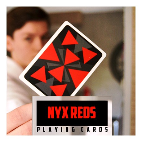NYX REDS PLAYING CARDS