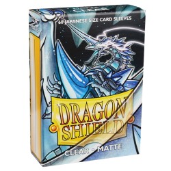 DRAGON SHIELD MATTE Japanese - clear - 60 Sleeves