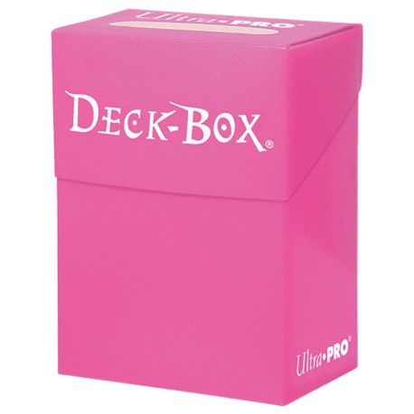 ULTRA PRO DECK BOX 75 - Rose Vif