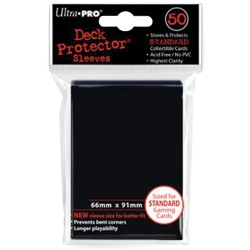 ULTRA PRO 50 sleeves Standard (noir) 66X91
