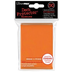 ULTRA PRO 50 sleeves Standard (orange) 66X91