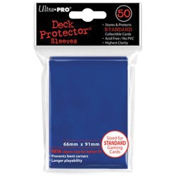 ULTRA PRO 50 sleeves Standard (bleu) 66X91