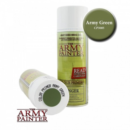 BOMBE COLOUR PRIMER ARMY GREEN - ARMY PAINTER