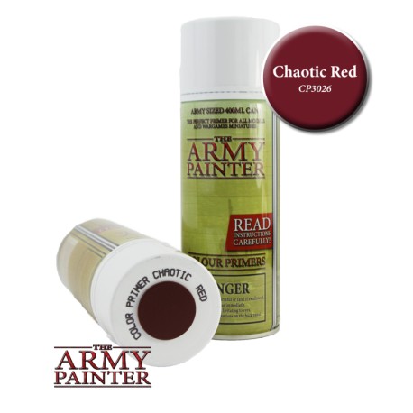 BOMBE COLOUR PRIMER CHAOTIC RED - ARMY PAINTER