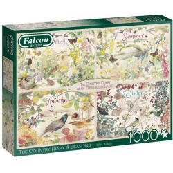 Falcon - The Country Diary 4 Seasons (1000 pieces)