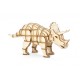 3D WOODEN PUZZLE TRICERATOPS