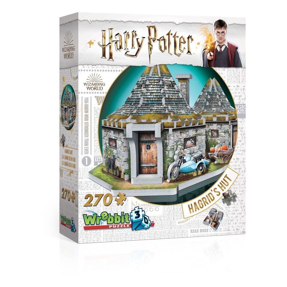 Harry Potter Puzzle 3D Hagrid's Hut - TOFOPOLIS