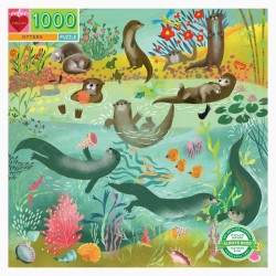 PUZZLE EEBOO OTTERS