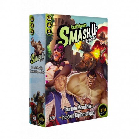 SMASH UP : Ext TOURNEE MONDIALE INCIDENT DIPLOMATIQUE