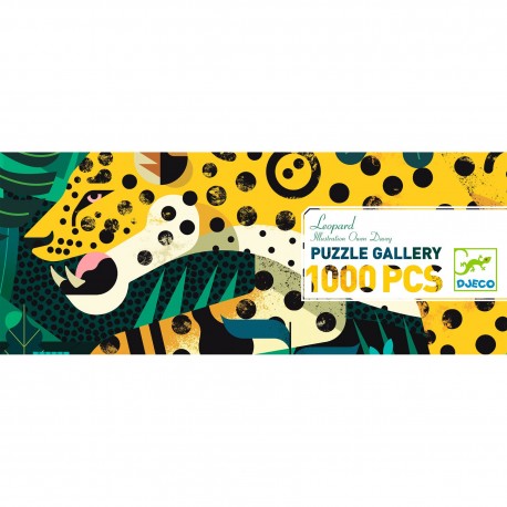 PUZZLE GALLERY - LEOPARD 1000 pcs