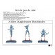 FIGURINES : 3 ELFES MAGES GUERRIERES