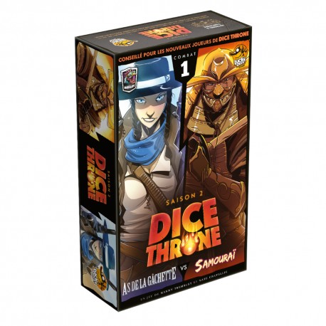 DICE THRONE S2 1 - AS DE LA GACHETTE VS SAMOURAI