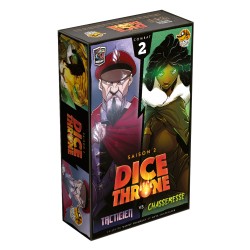 DICE THRONE S2 2 - TACTICIEN VS CHASSERESSE