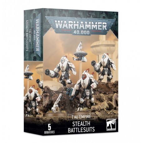 WARHAMMER 40K - T'AU EMPIRE STEALTH BATTLESUITS