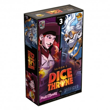 DICE THRONE S2 3 - ARTIFICIER VS PIRATE MAUDITE